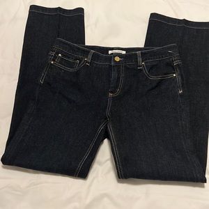 White House Black Market Dark Denim Bootcut jeans Sz 10R